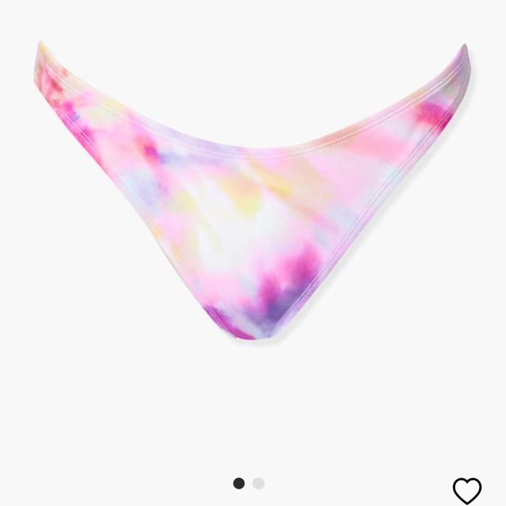 Tie dye bikini bottoms